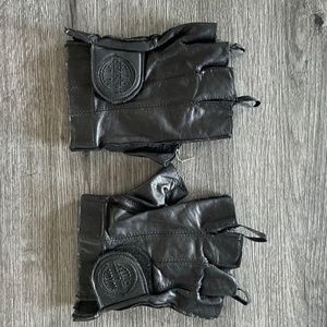 Harley Davidson Fingerless Gloves
